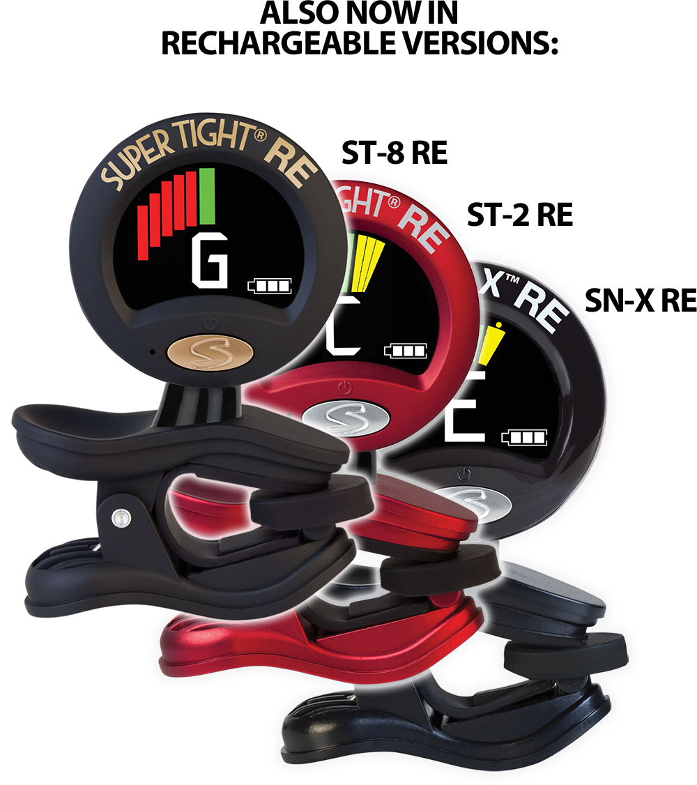 SNARK® Rechargeables: ST-8 RE, ST-2 RE, SN-X RE