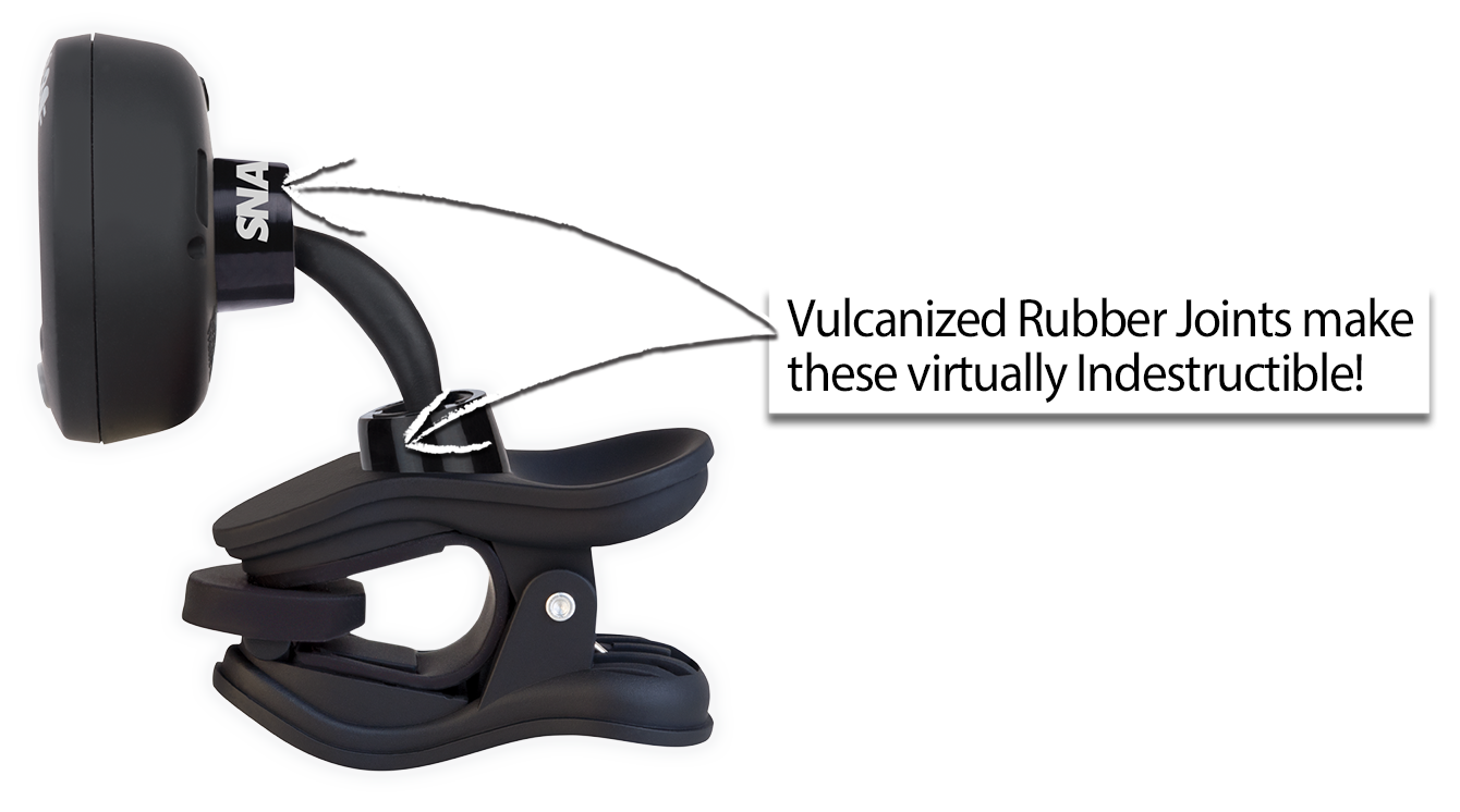 Vulcanized rubber joints make these virtually indestructable!